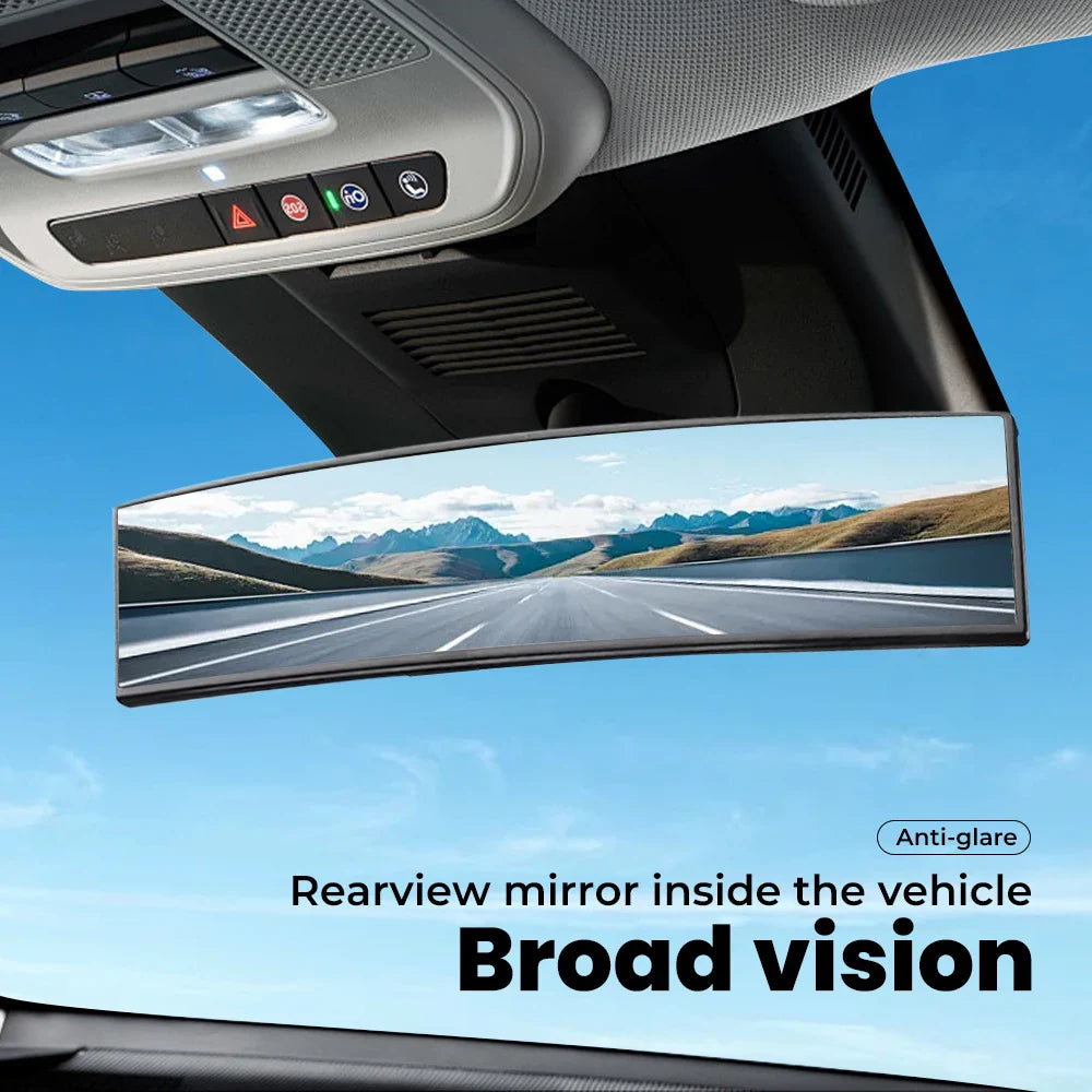 Universal Anti-Glare Wide-Angle Rearview Mirror