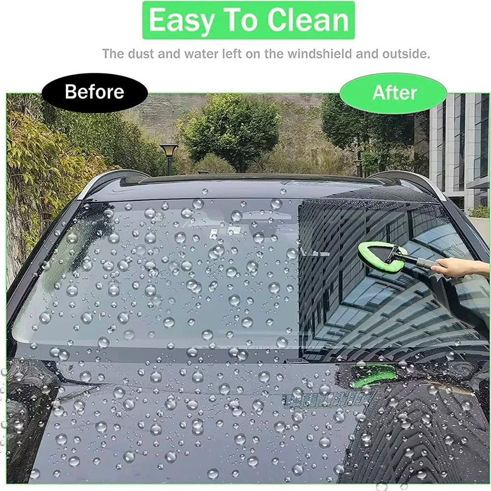 Telescopic Microfiber Car Window & Windshield Cleaner