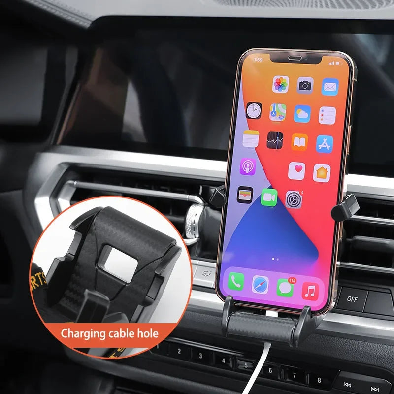 Racing Seat Design Car Phone Holder Mount