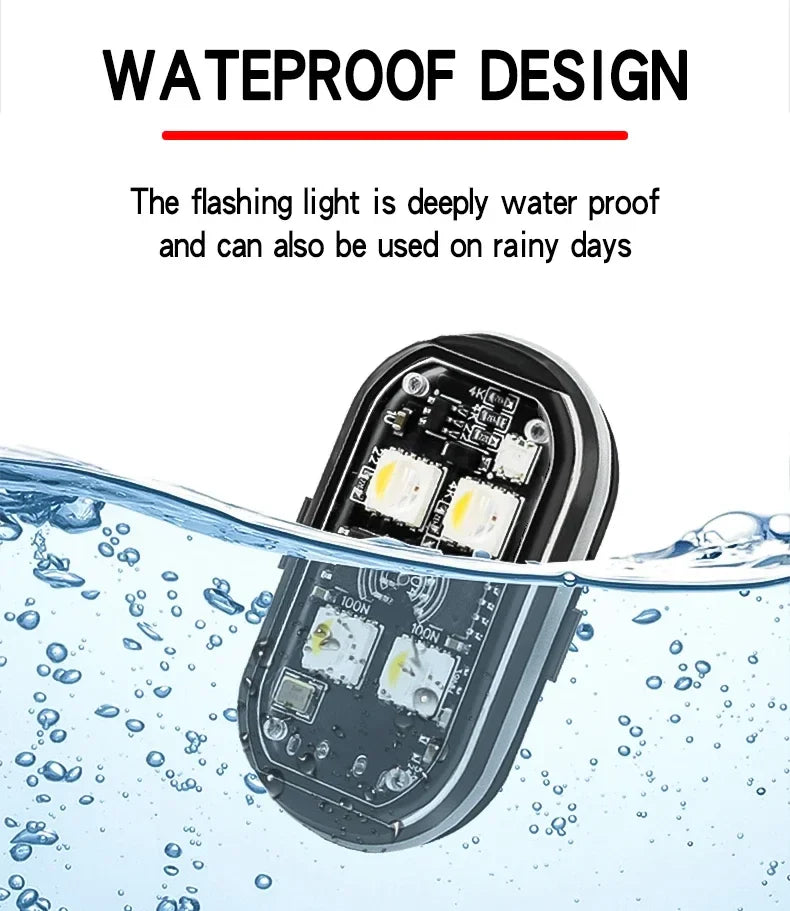 USB Rechargeable Safety Strobe Lights