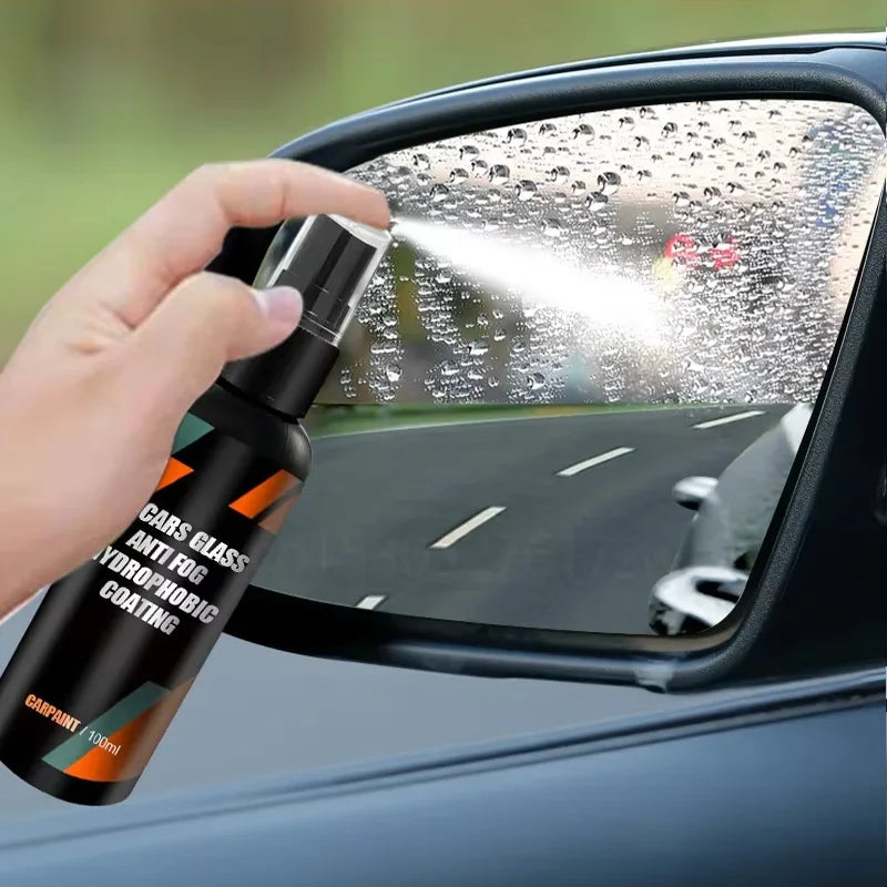Car Glass Hydrophobic Nano Coating Spray – Water & Rain Repellent