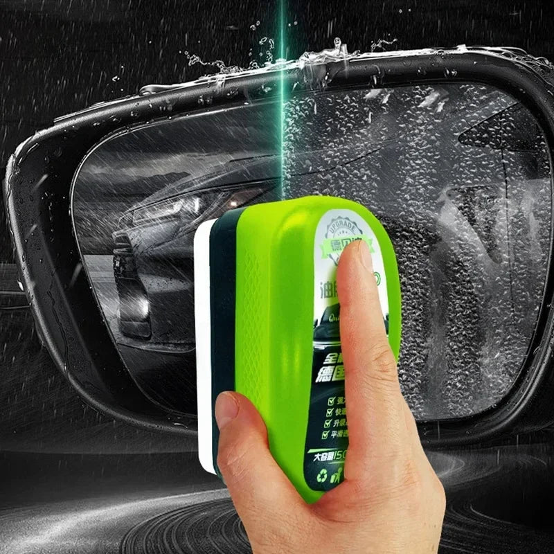 Automotive Glass Oil Film Remover – Windshield Cleaning Sponge