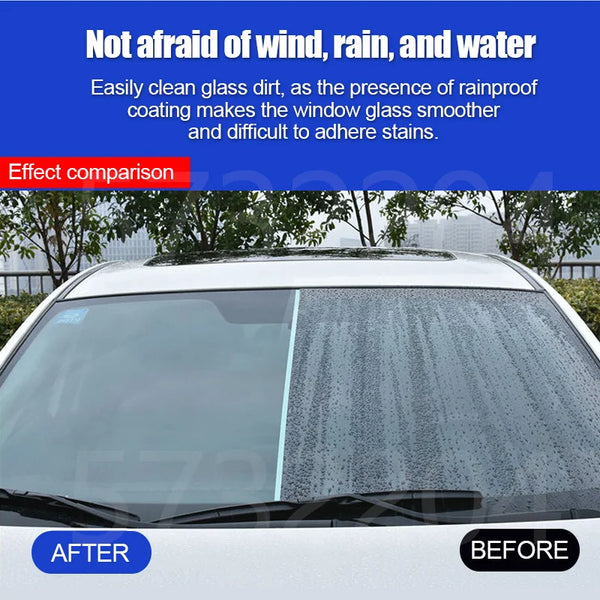 Car Glass Hydrophobic Nano Coating Spray – Water & Rain Repellent