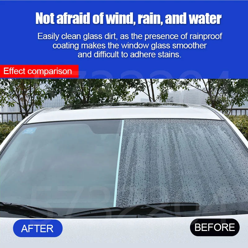 Car Glass Hydrophobic Nano Coating Spray – Water & Rain Repellent