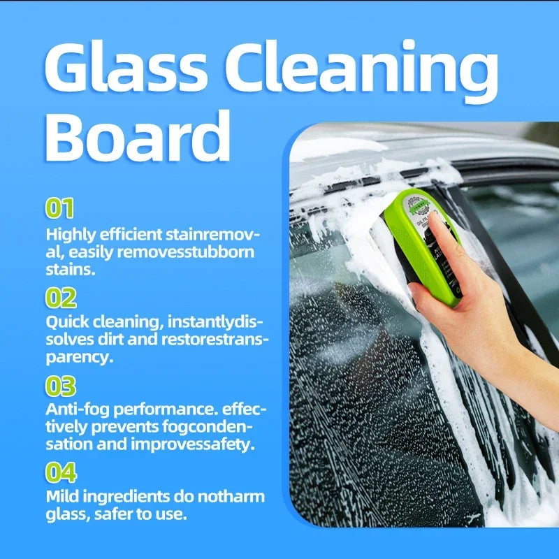Automotive Glass Oil Film Remover – Windshield Cleaning Sponge