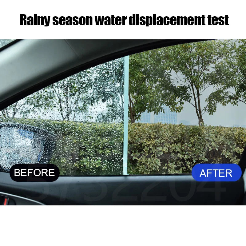 Car Glass Hydrophobic Nano Coating Spray – Water & Rain Repellent